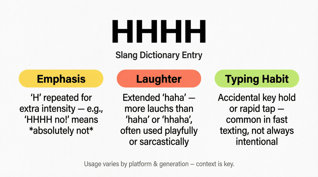 What Does HHHH Mean in Text?