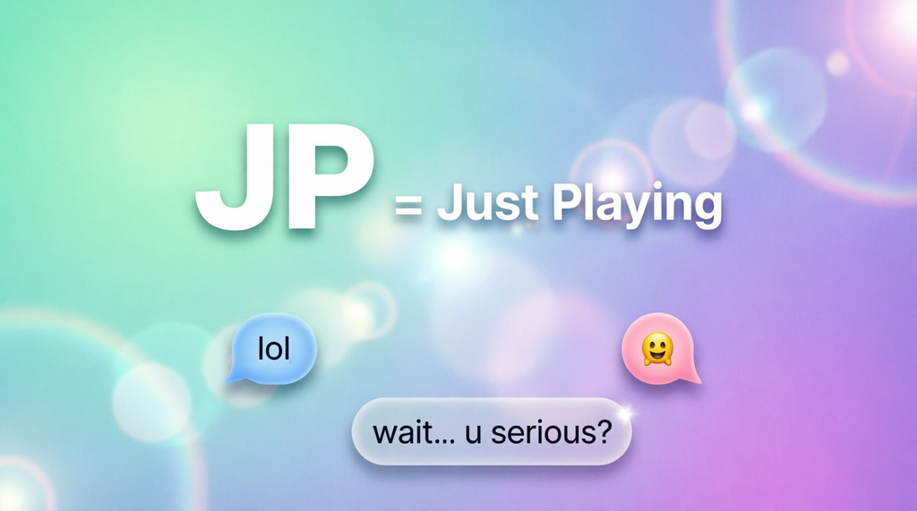 What Does JP Mean in Text?