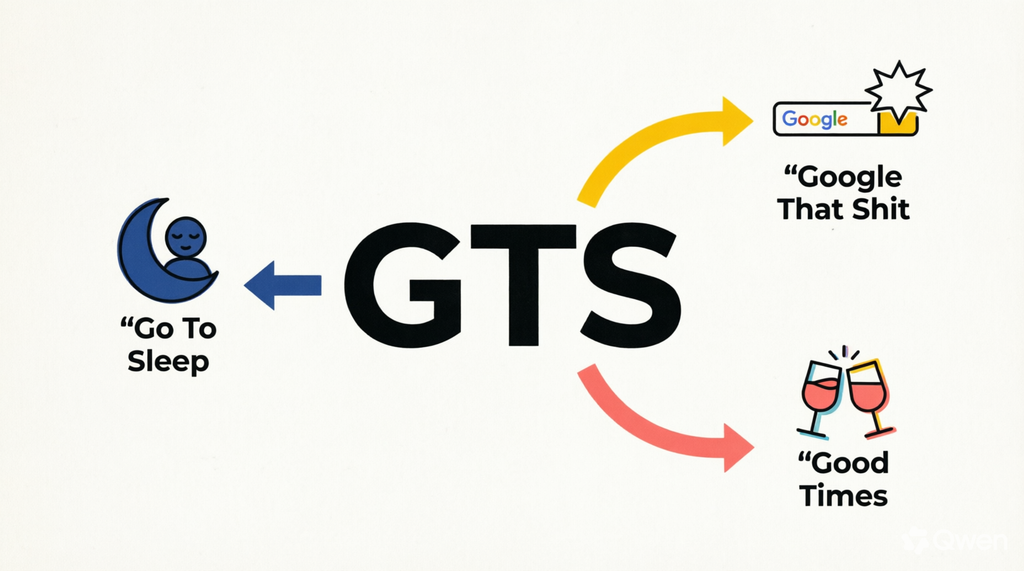 GTS Meaning: “Go to Sleep”