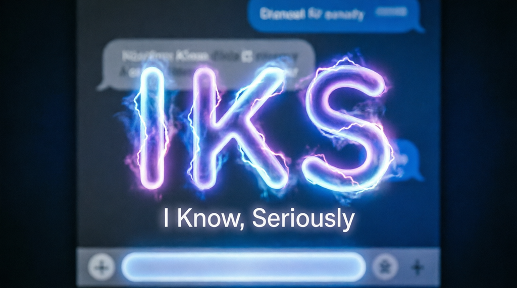 What Does IKS Mean in Text?