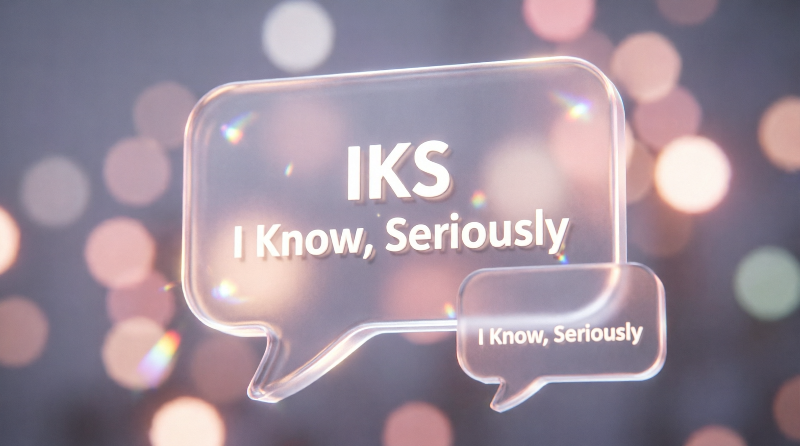 What Does IKS Mean in Text Meaning Examples & Uses