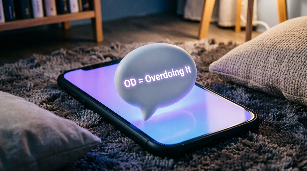 What Does OD Mean in Text?